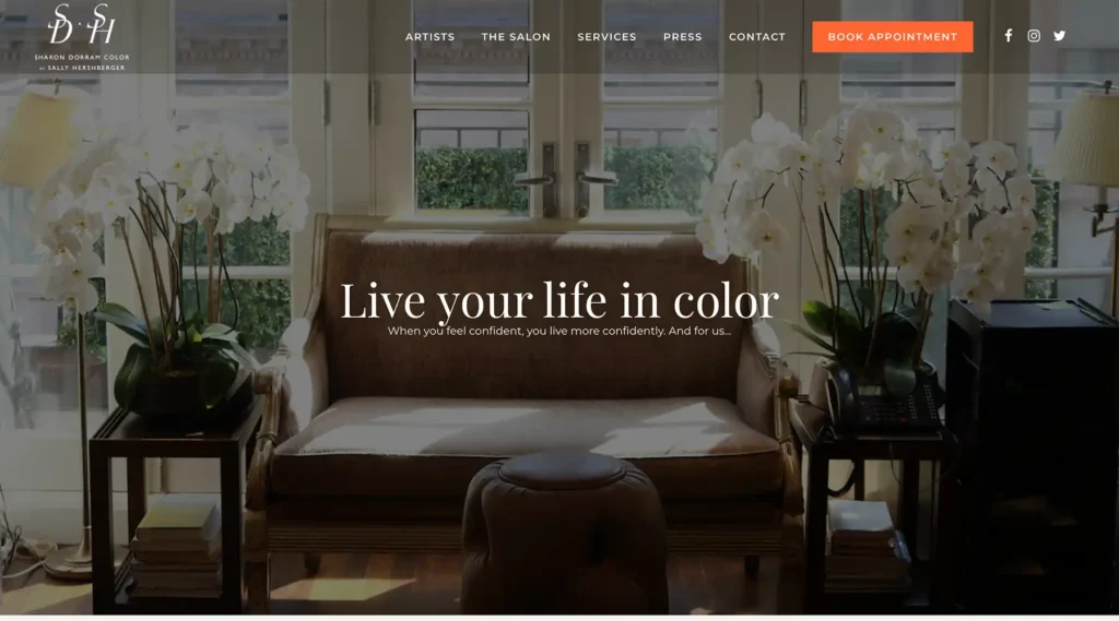 Sharon Dorram Color at Sally Hershberger 2 case study sdsh